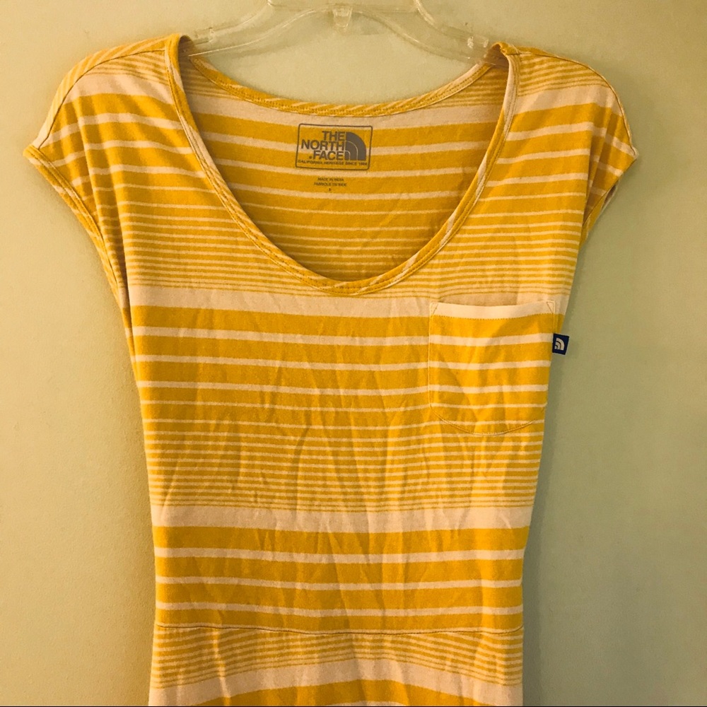 North Face Bright Yellow Casual Kambra Dress - Picture 4 of 8